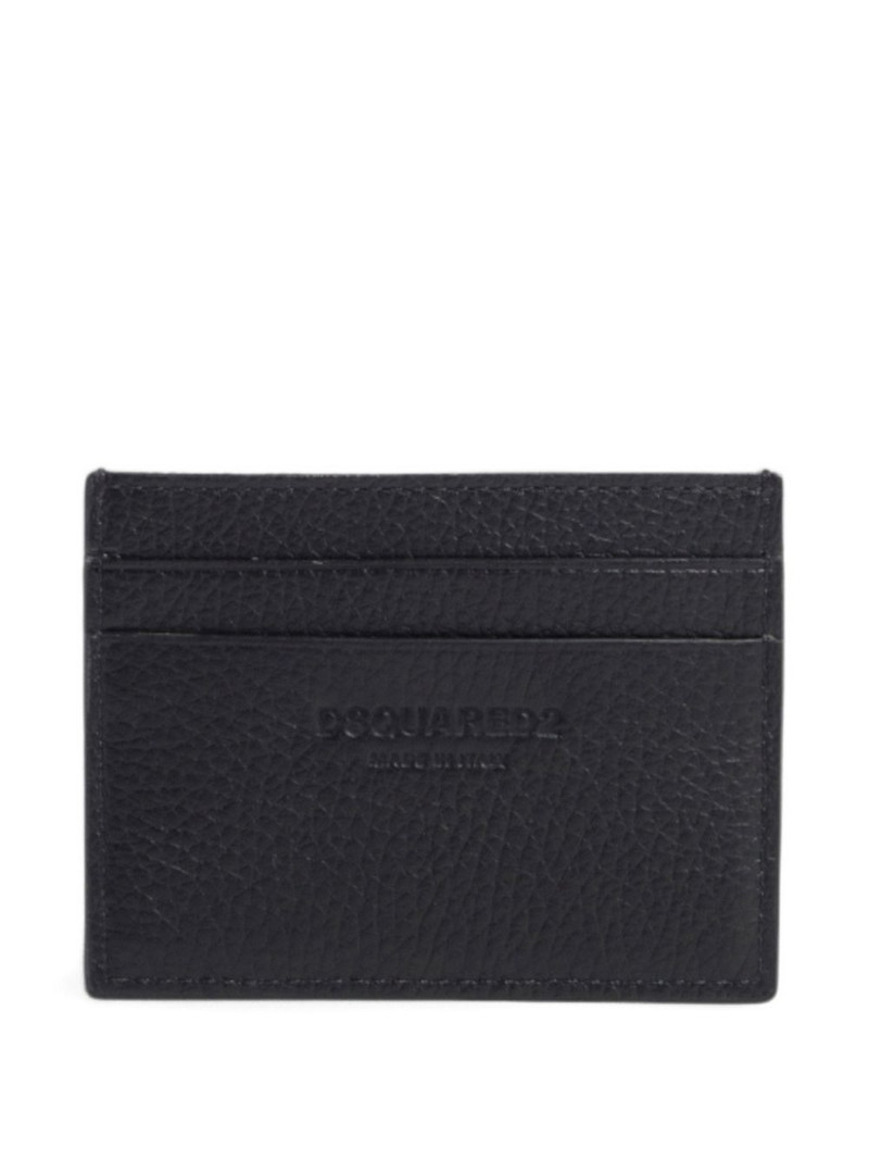 DSQUARED2 Rebels embossed card holder outlook