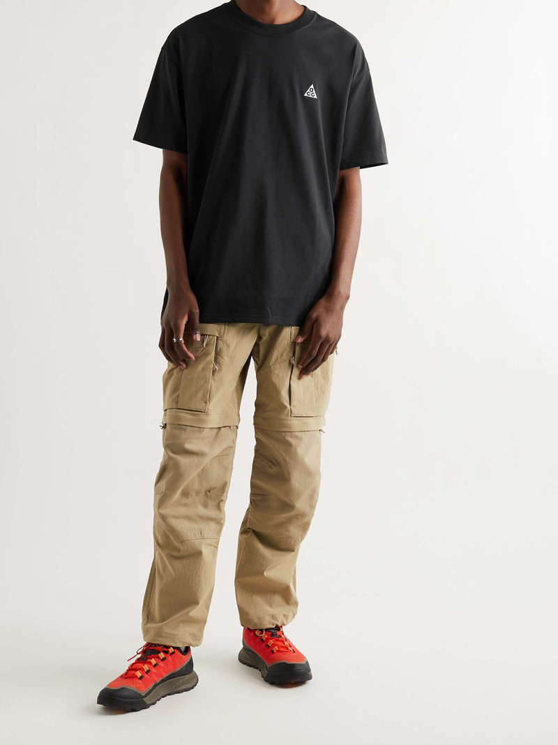 Nike ACG NRG Logo-Embroidered Jersey T-Shirt outlook