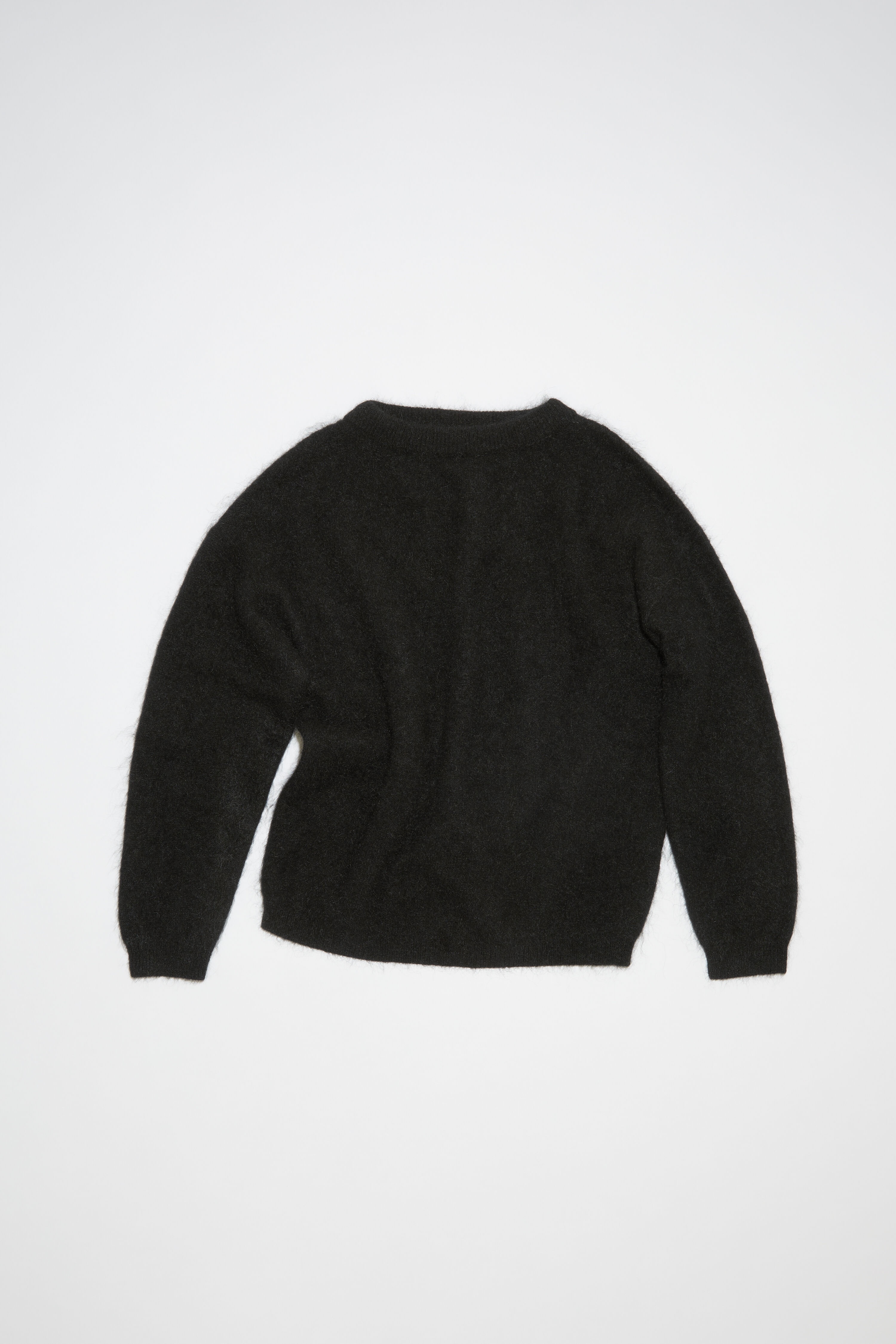 A.P.C. logo-embroidered wool cardigan - Black