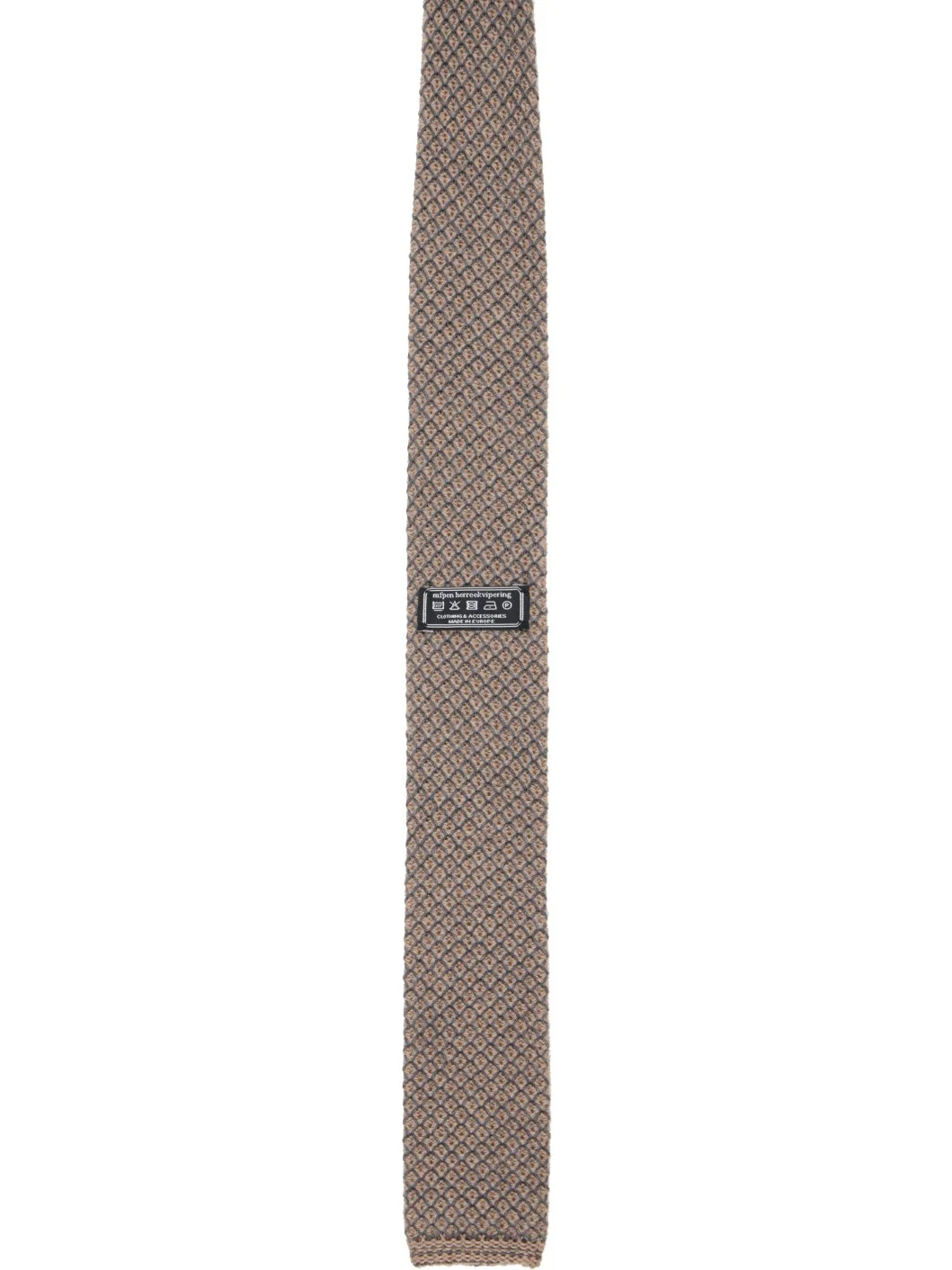 Taupe Academic Tie - 1