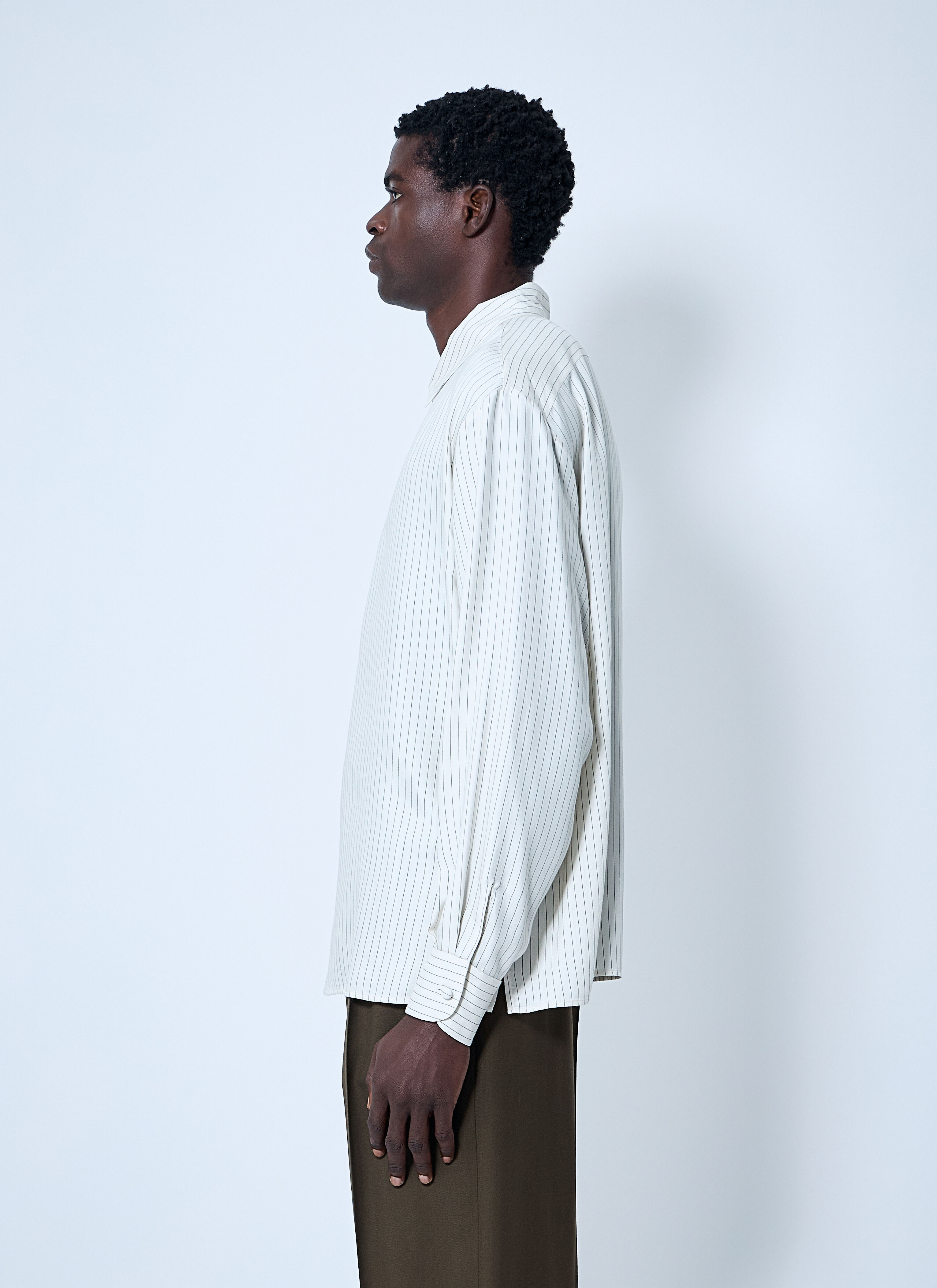 Striped Tunic Shirt - 3