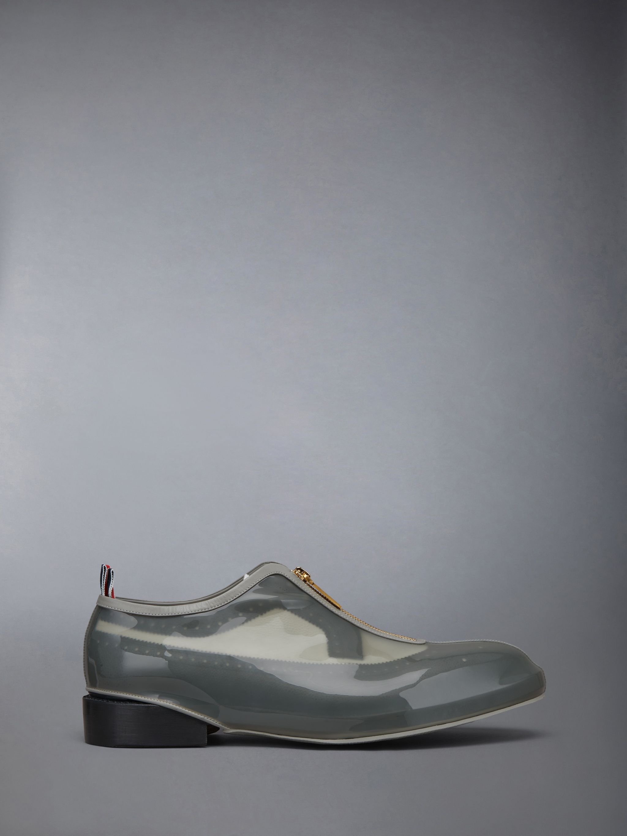Thom Browne Men Flat Overshoe Goodyear Leather Sole Classic