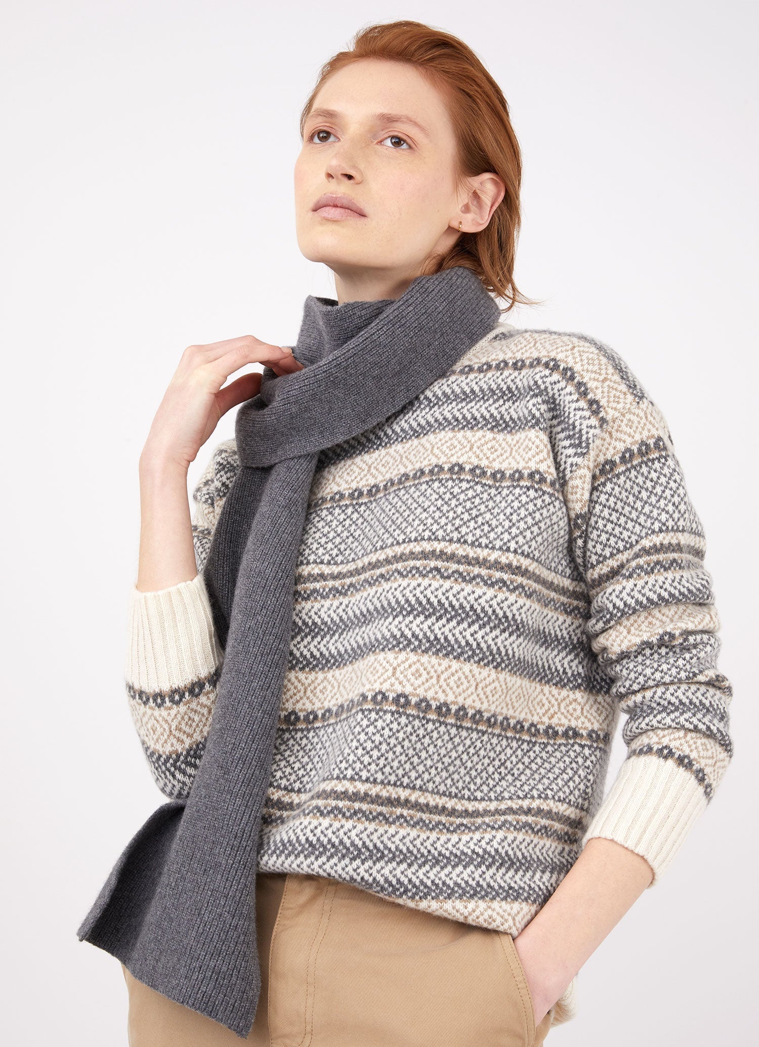 Lambswool Fairisle Jumper - 2