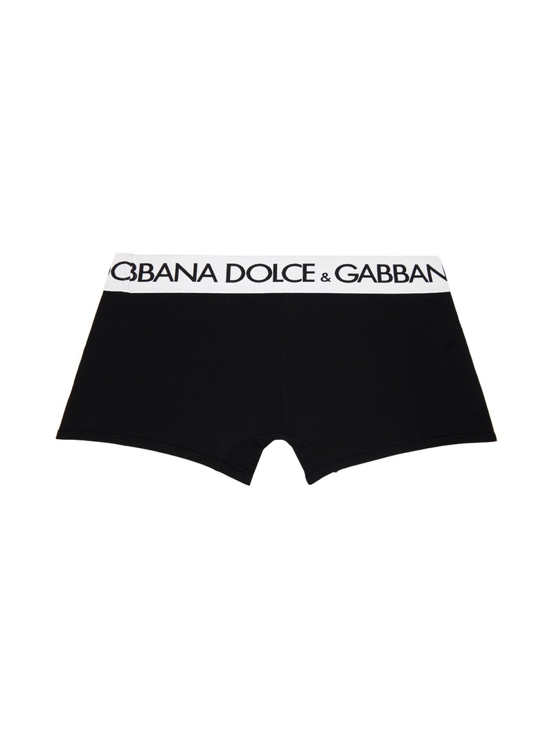 Dolce & Gabbana Black Regular-Fit Boxers outlook