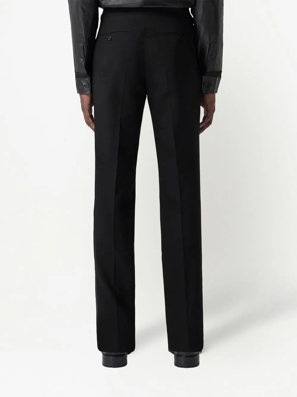 EQUESTRIAN KNIGHT-MOTIF TAILORED TROUSERS - 3