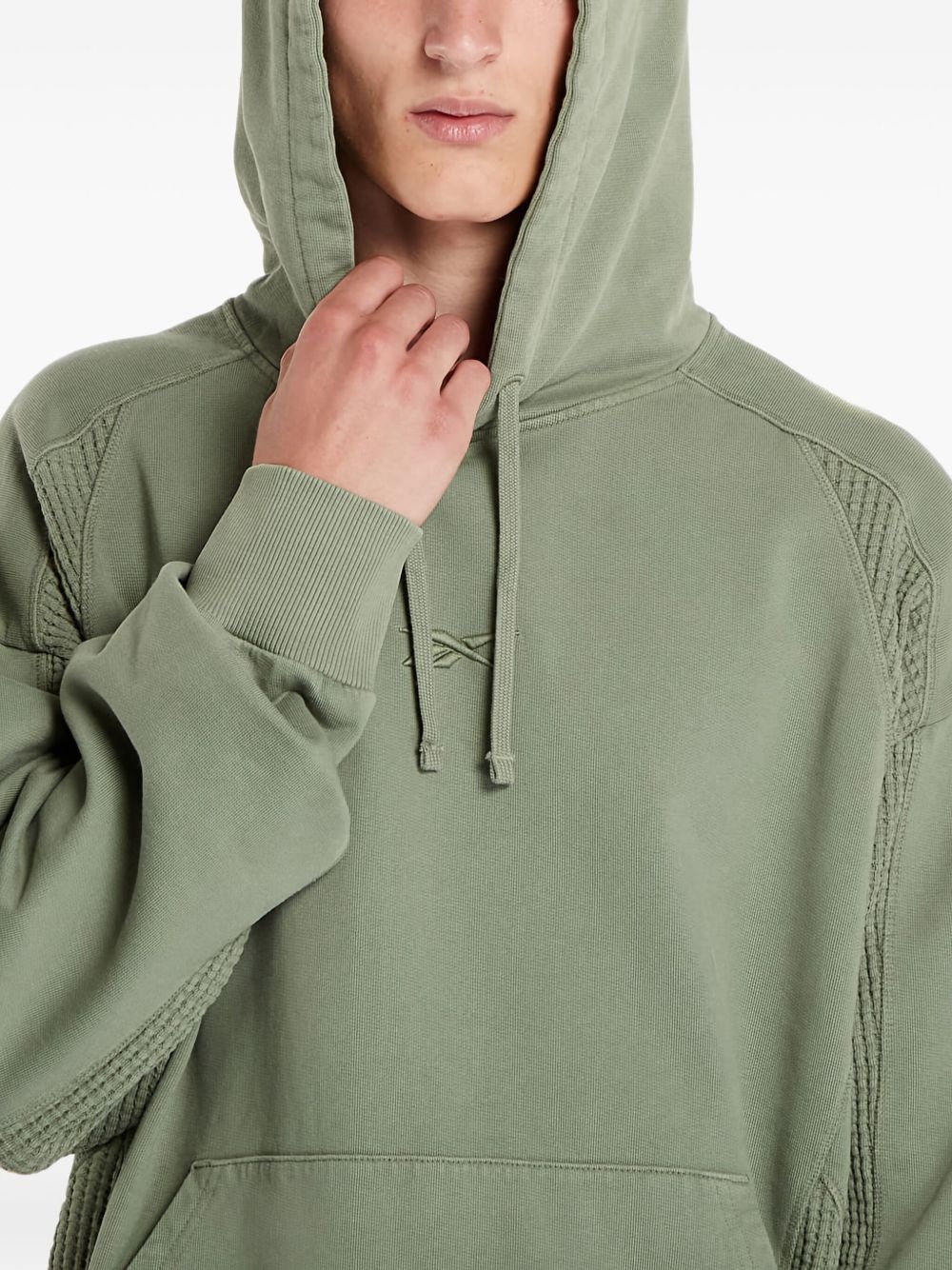 logo-embroidered hoodie - 5