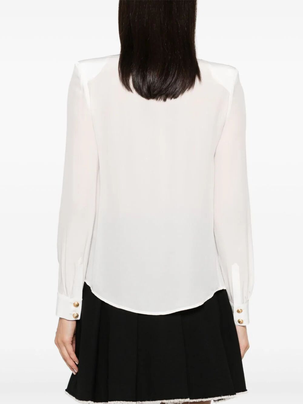 Balmain Women Camicia Semitrasparente - 4