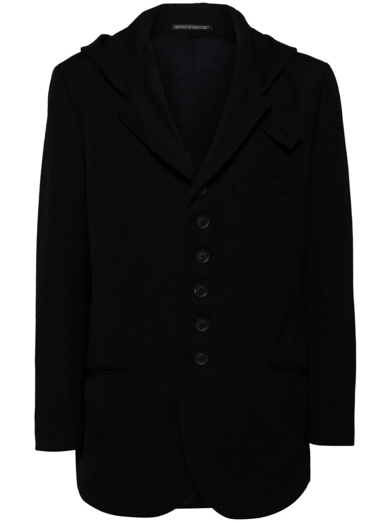 hooded wool jacket 1
