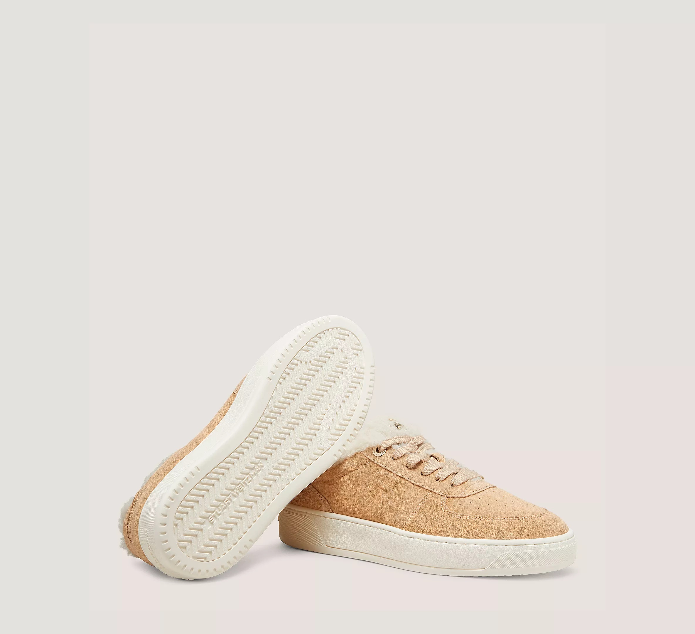 SW COURTSIDE SHEARLING SNEAKER - 5