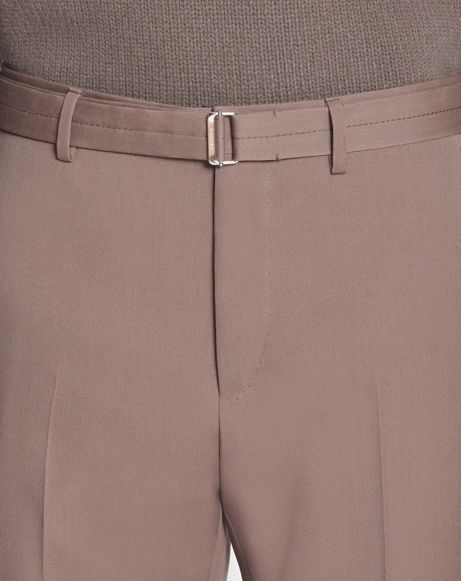 SUIT PANTS WITH BELT - 5