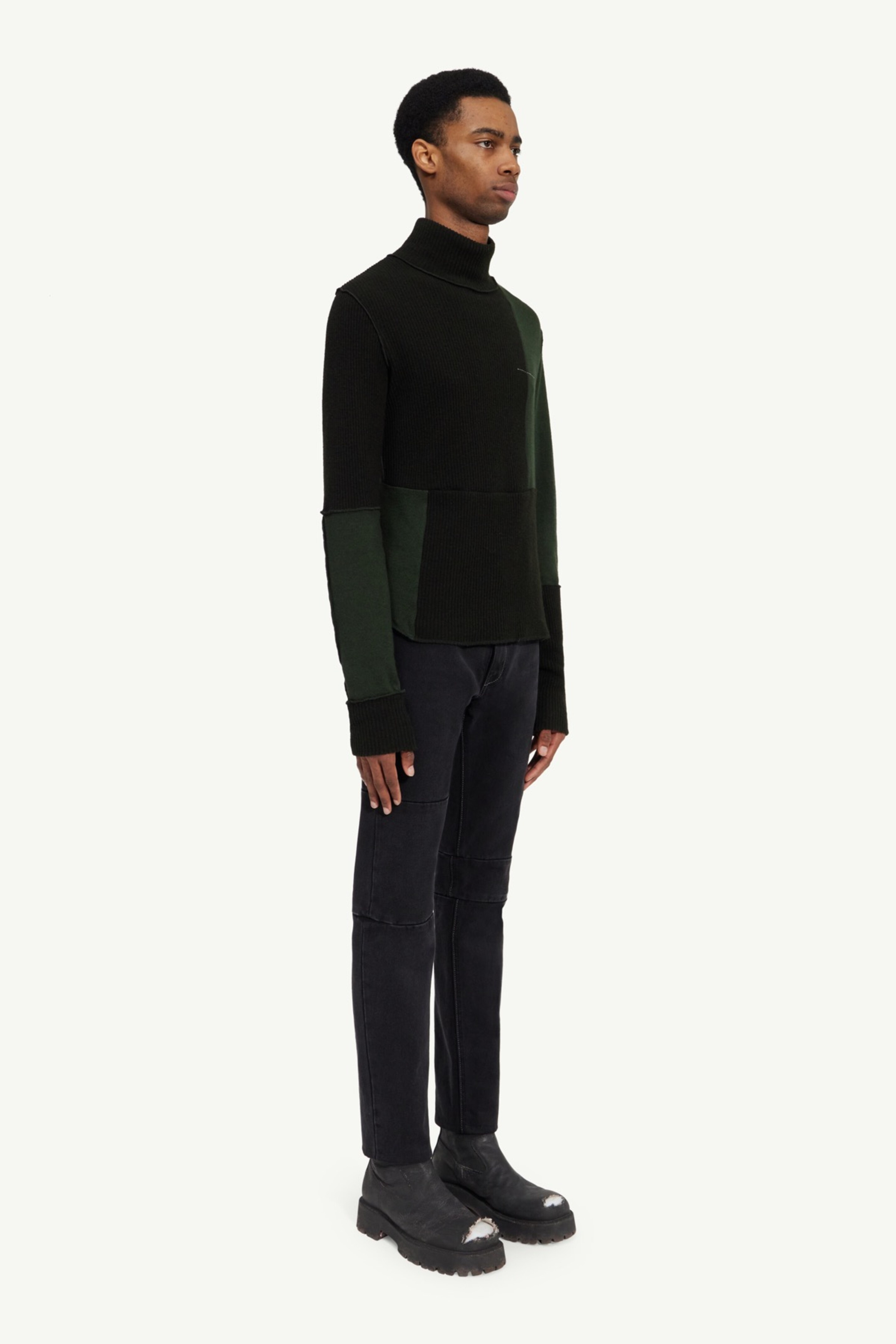 Patchwork sweatshirt - 3
