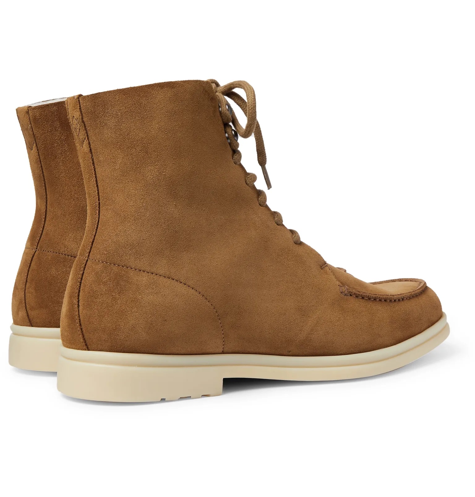 Walk and Walk Shearling-Lined Suede Boots - 6