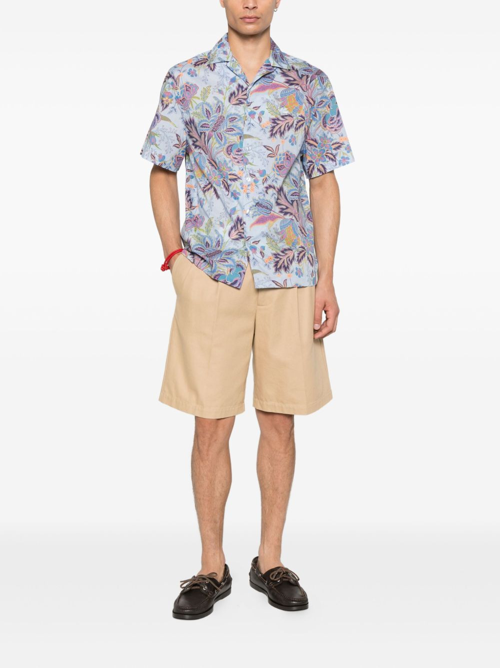 floral-print shirt - 2
