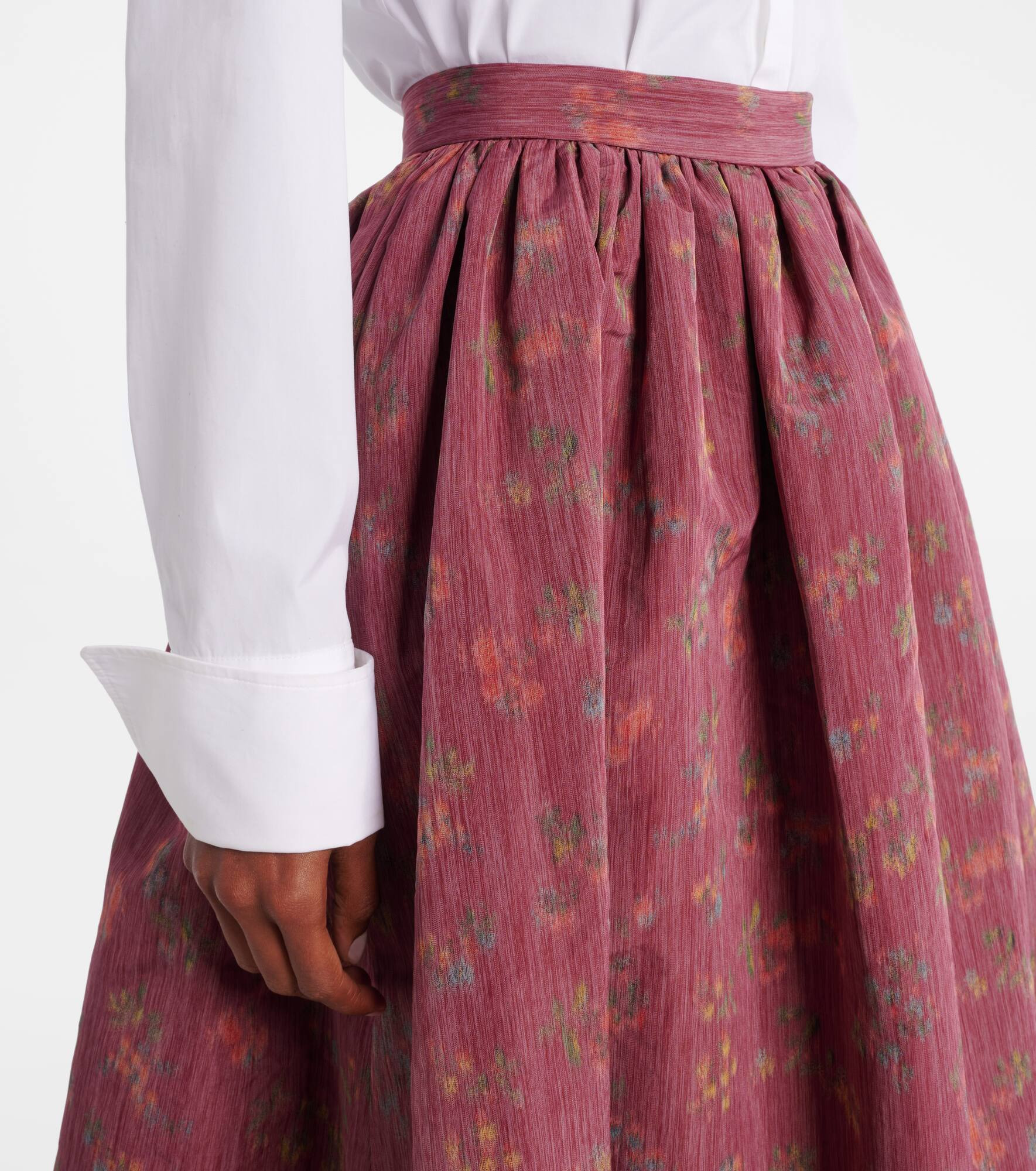 Morgaine floral maxi skirt - 4