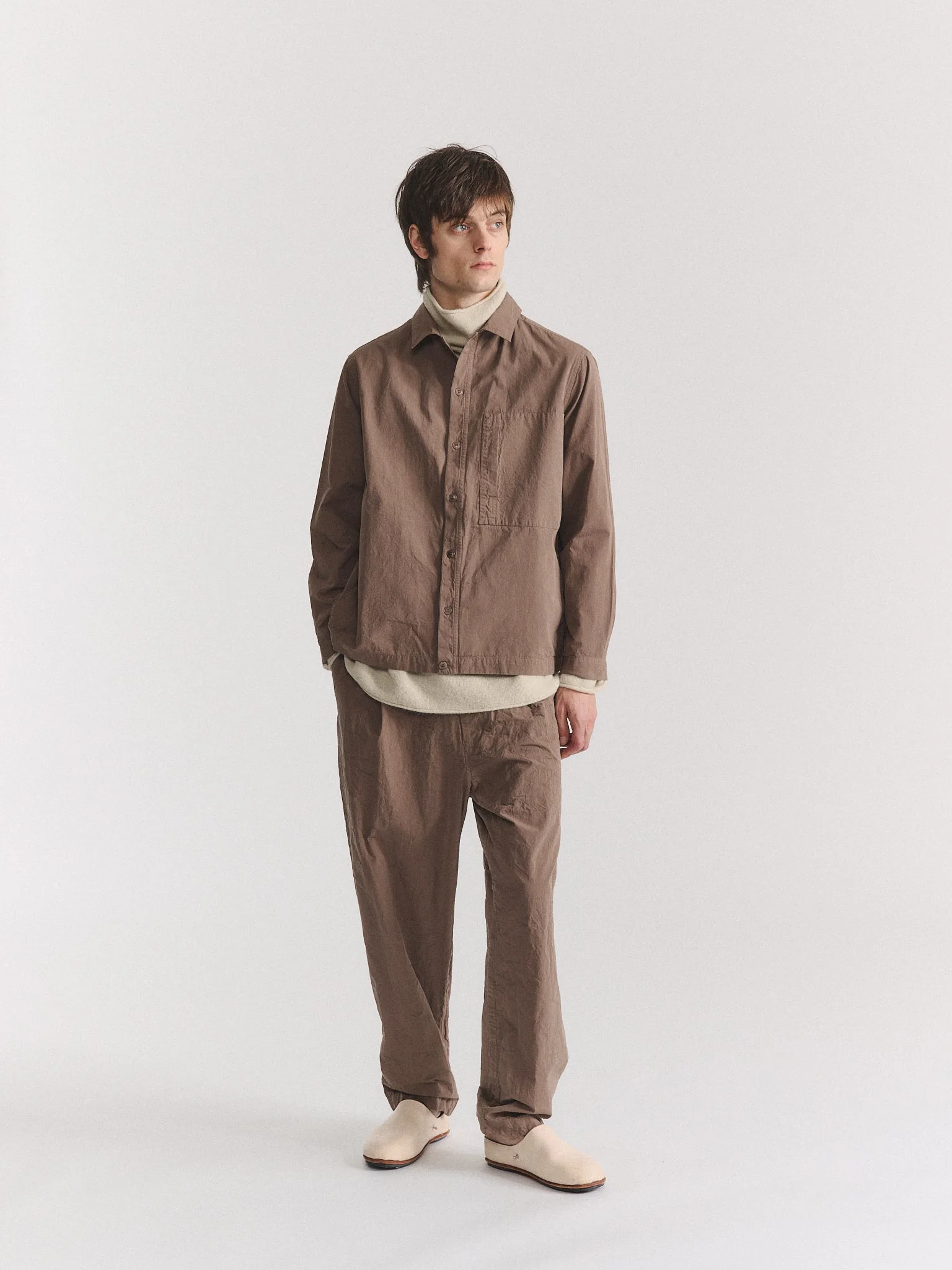 BASIL PANT - PAPER COT - CLAY - 1