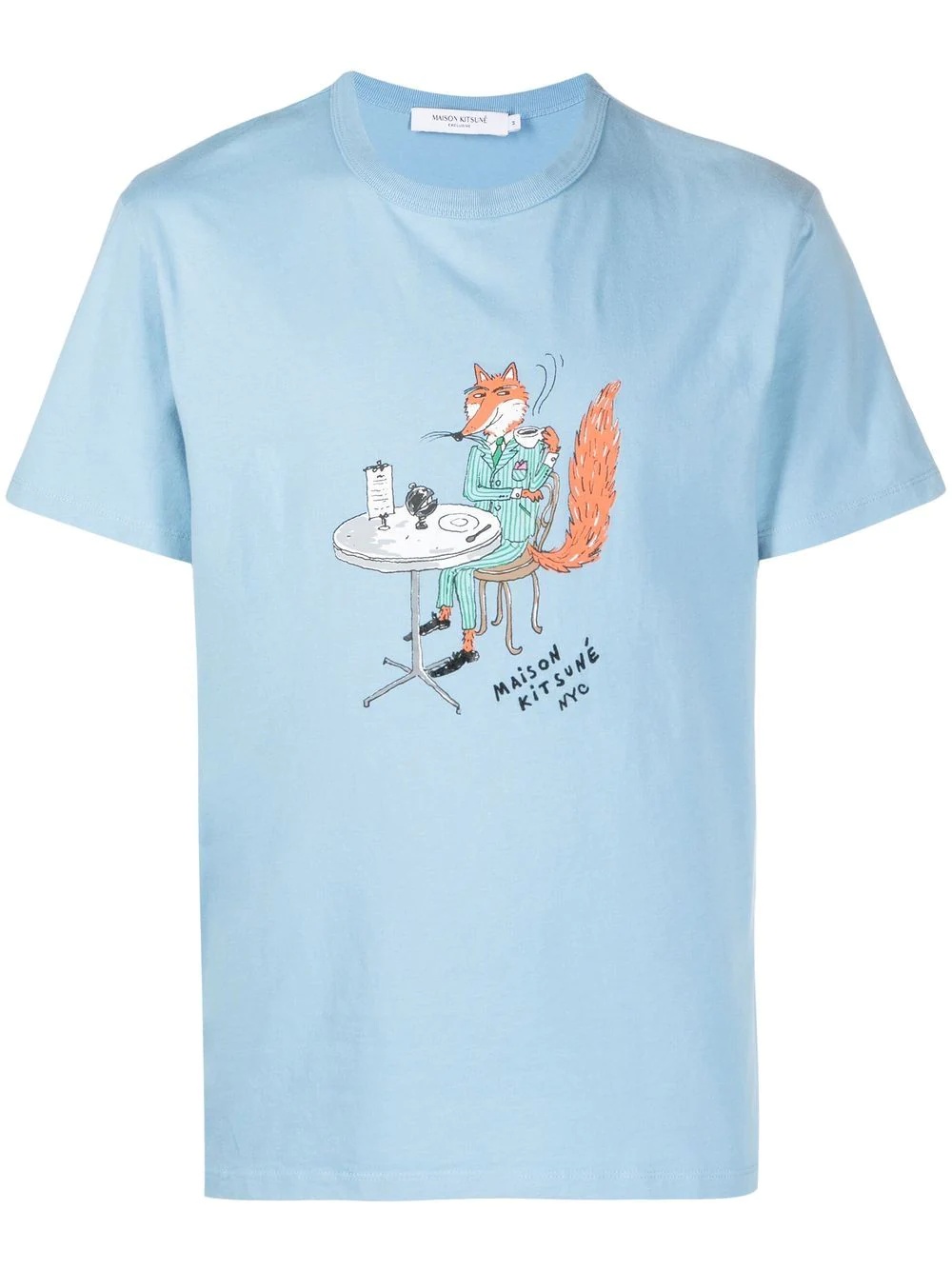 Oly Coffee Fox print T-shirt - 1