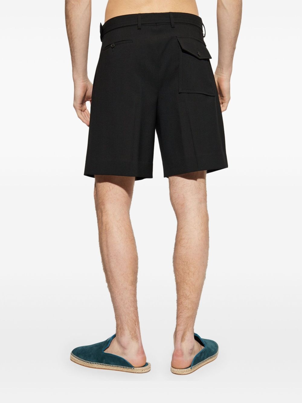 virgin wool shorts - 4