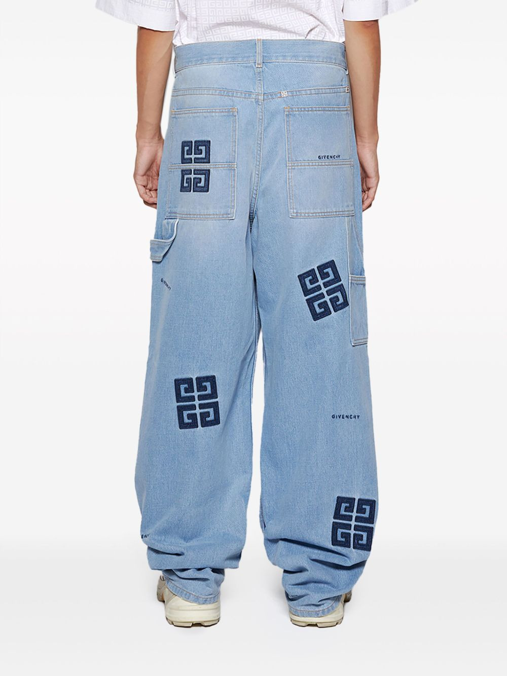signature 4G-motif high-waisted jeans - 5
