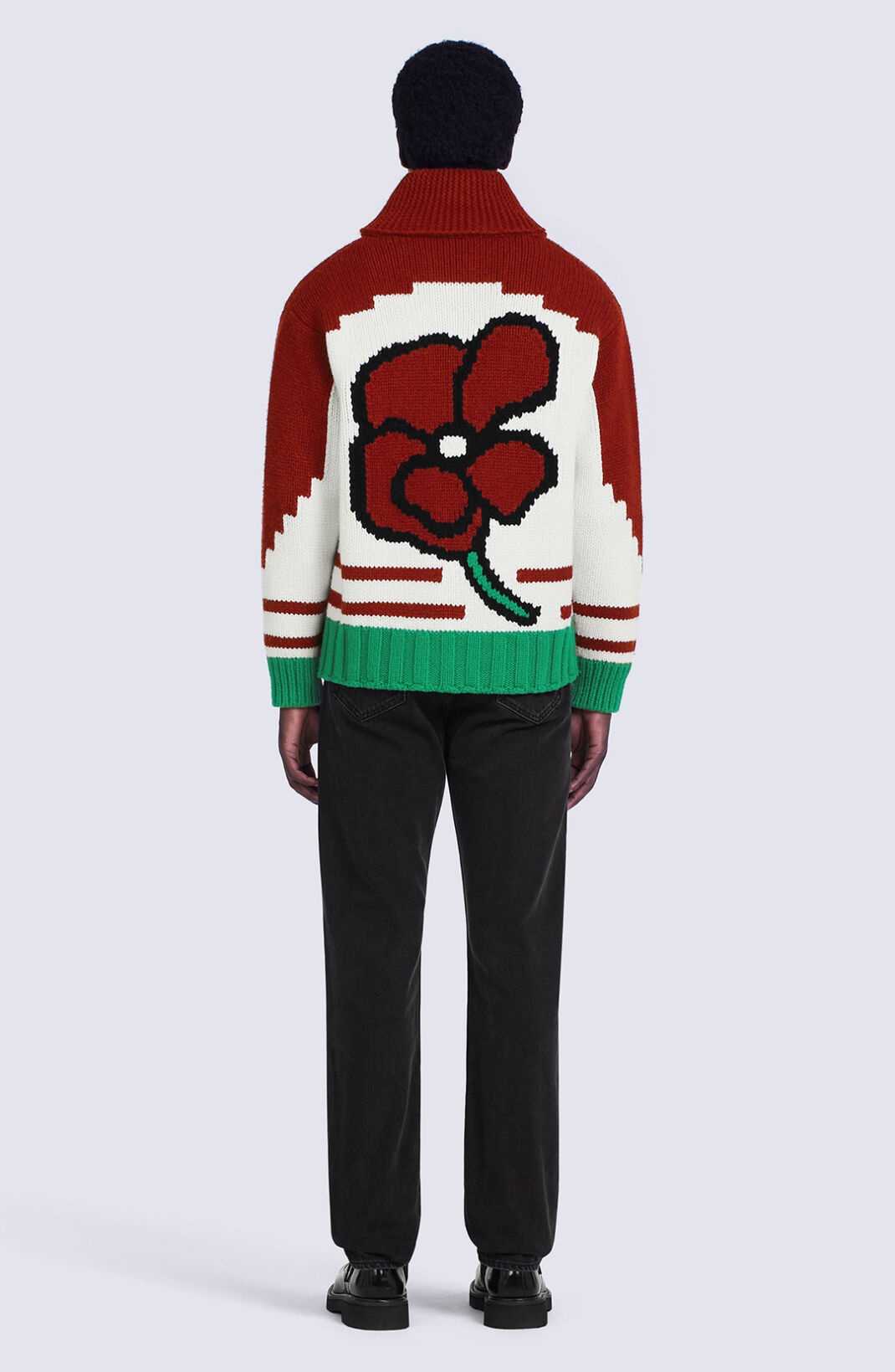 'Cowichan' zipped cardigan - 4