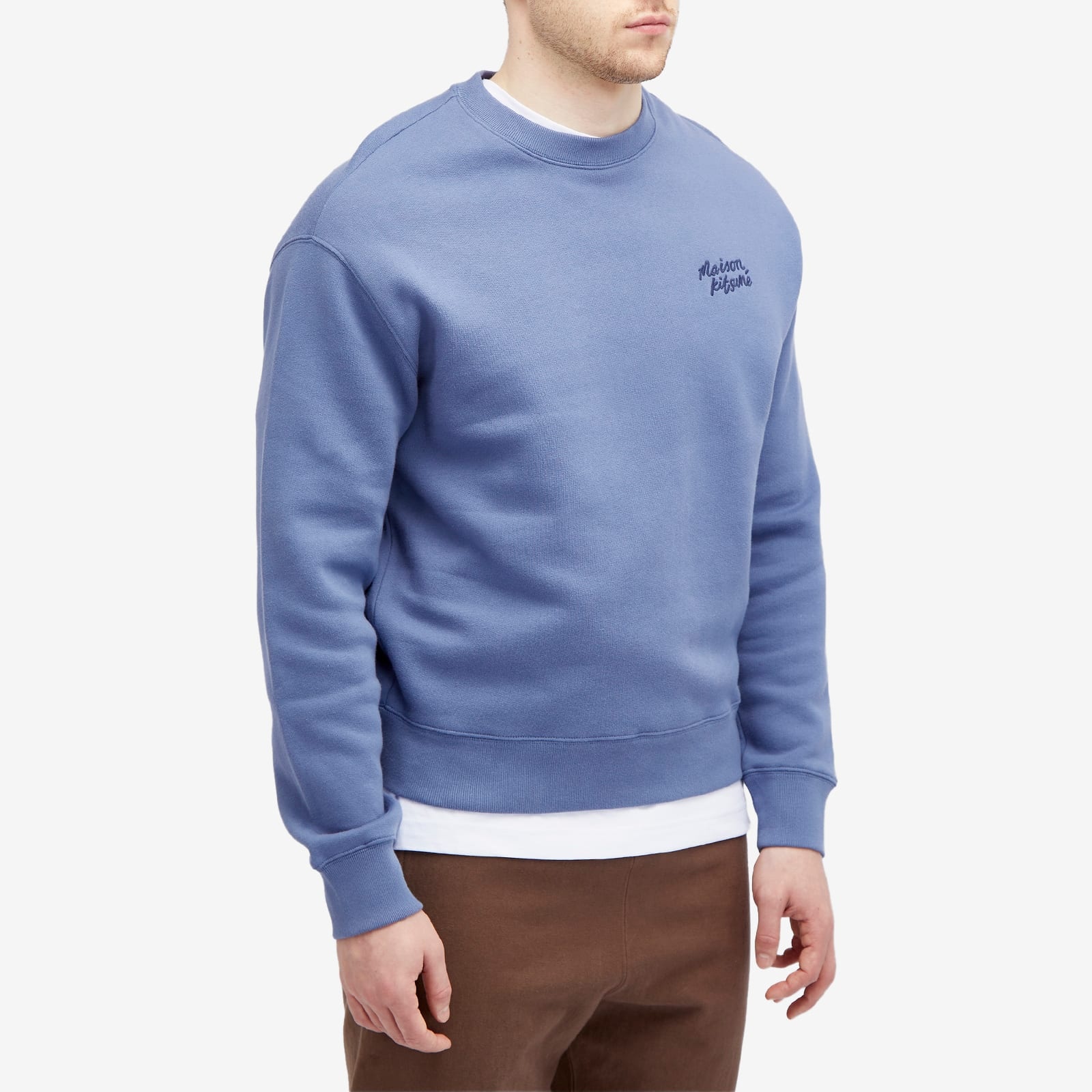 Maison Kitsuné Maison Kitsuné Handwriting Comfort Crew Sweat