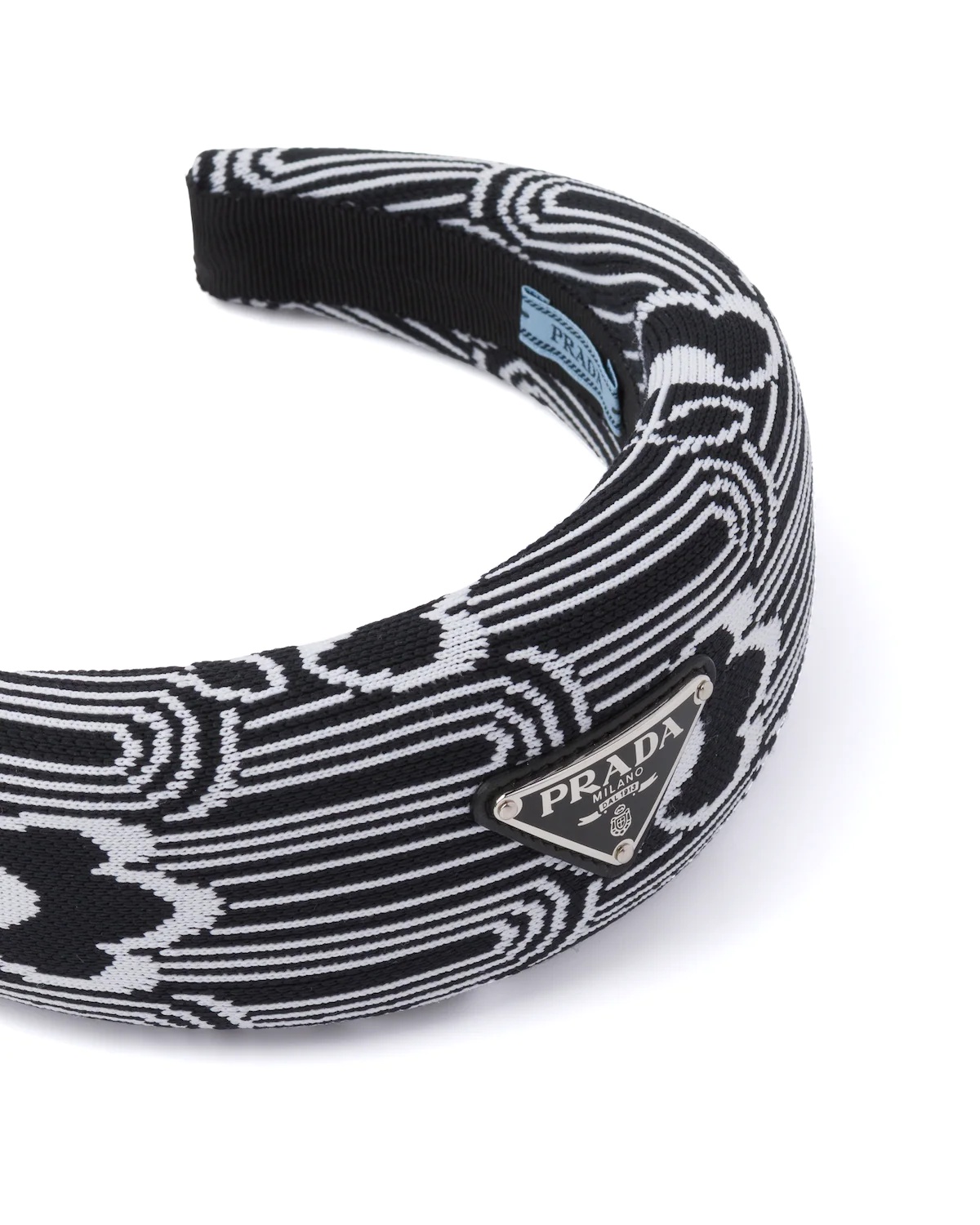 Jacquard knit headband - 3