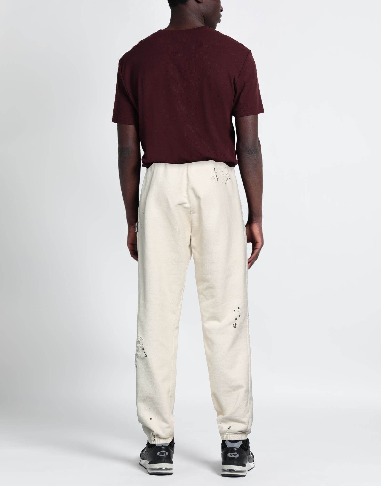 Beige Men's Casual Pants - 3