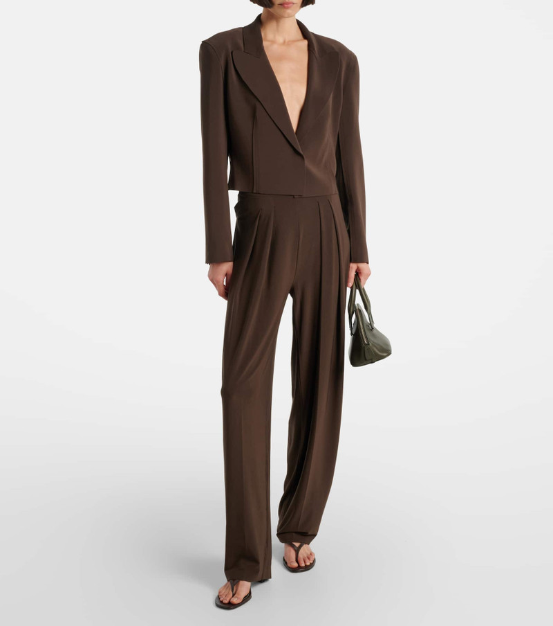 NORMA KAMALI Jersey blazer outlook