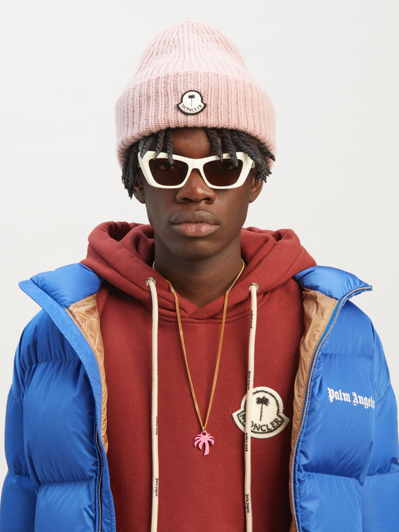 Moncler 8 MONCLER PALM ANGELS TRICOT HAT outlook