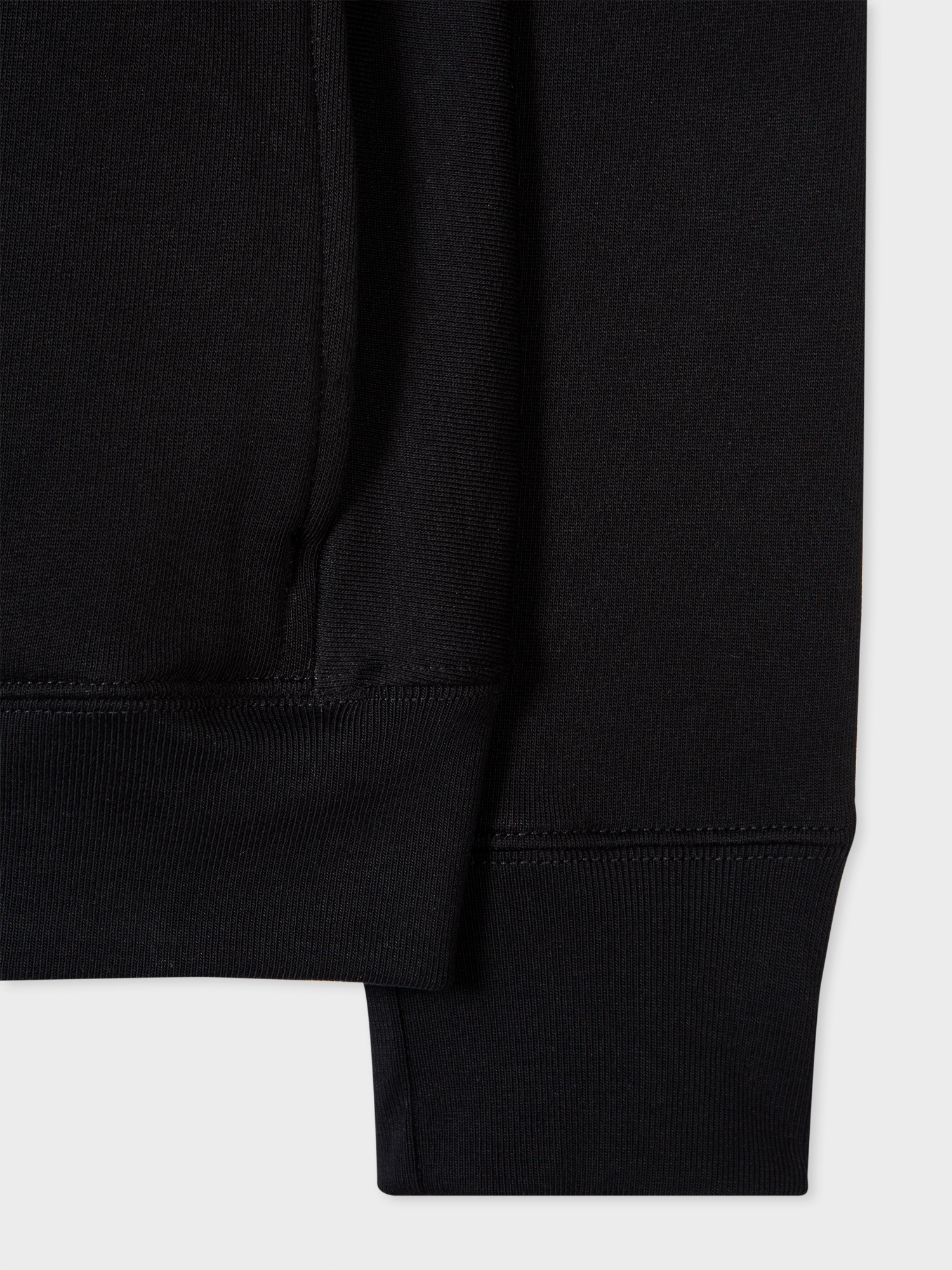 Black Organic Cotton Zebra Logo Hoodie & Sweatpants Set - 4