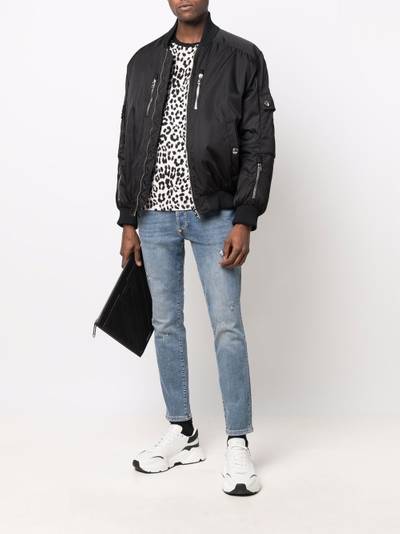 PHILIPP PLEIN distressed skinny-cut jeans outlook