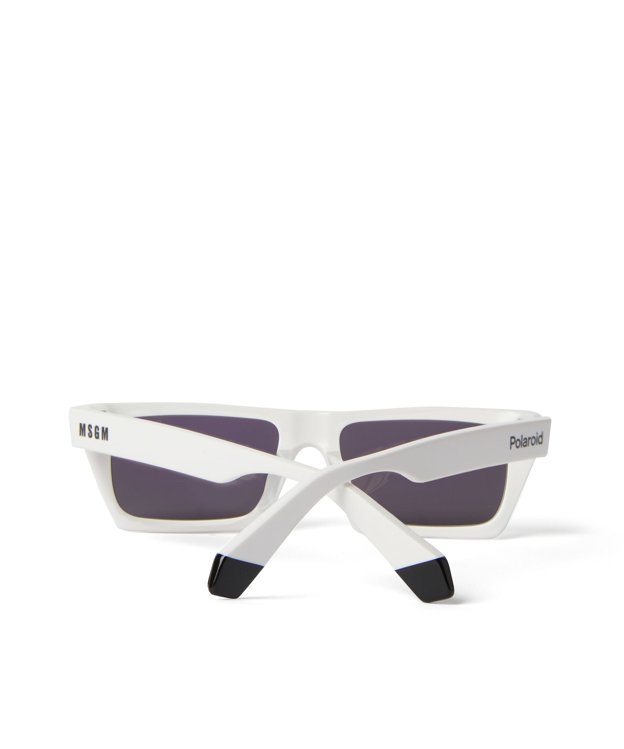 Mirrored sunglasses in Polaroid acetate for MSGM - 4