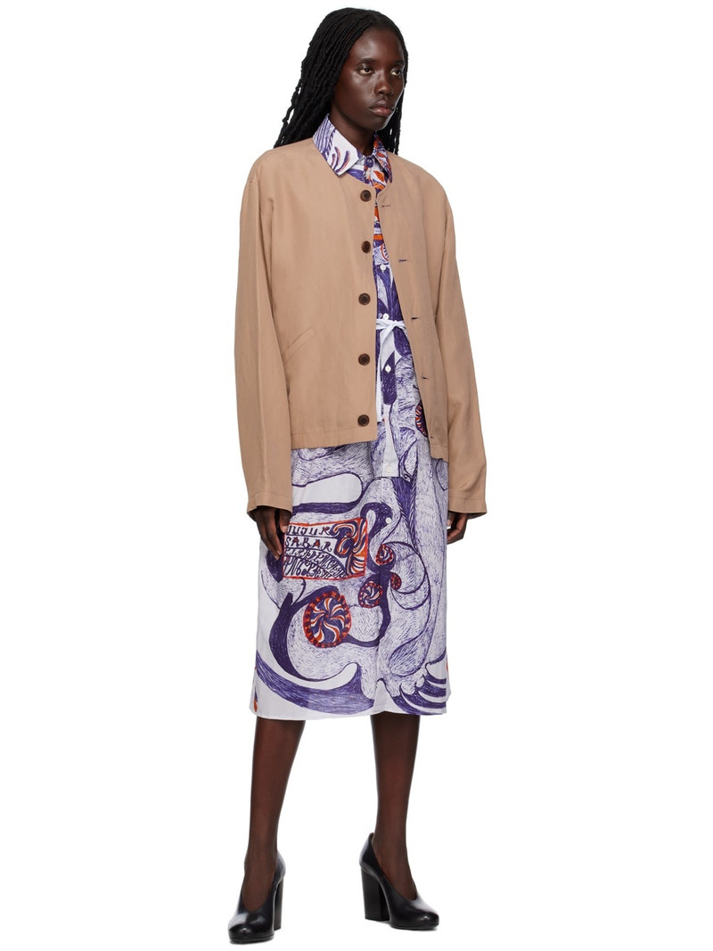 Lemaire Tan Lightweight Blazer outlook