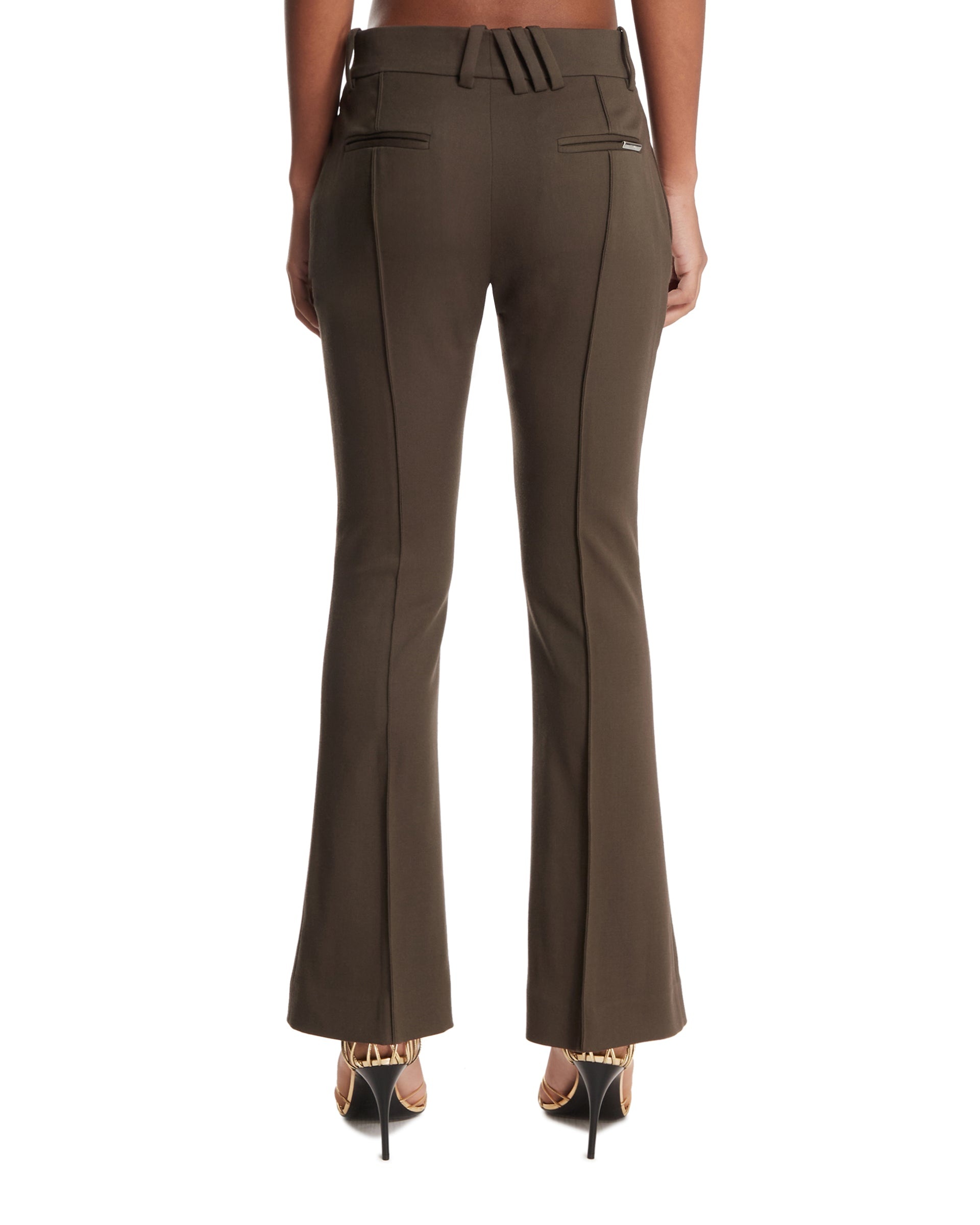 Brown Wool Trousers - 3