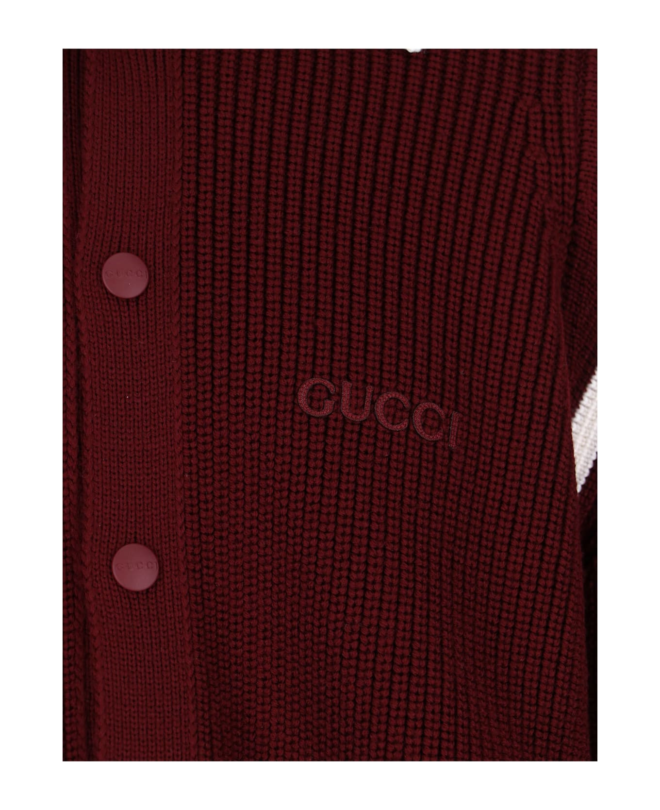 Wool Logo Cardigan - 3