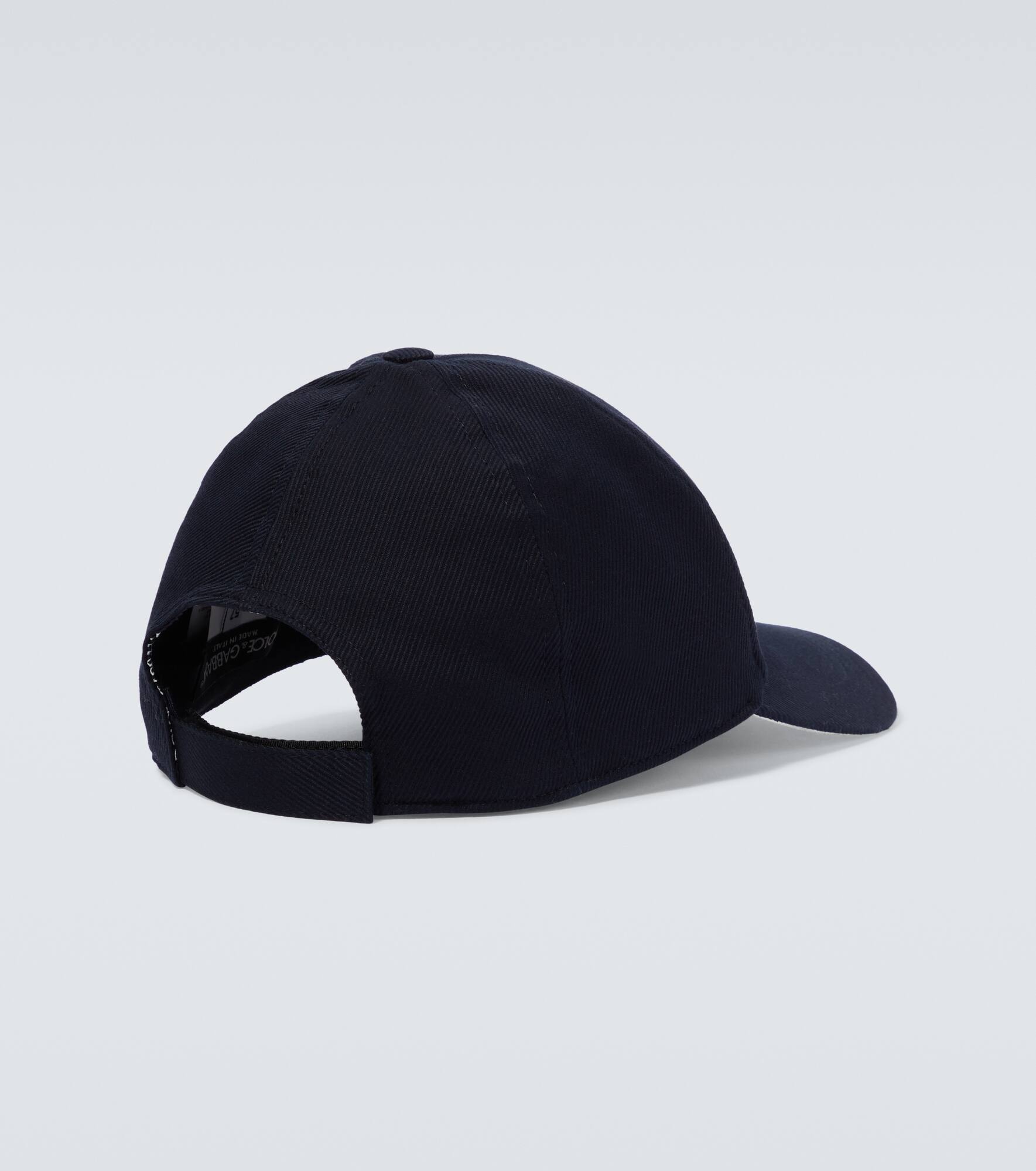 Logo cotton baseball cap - 4