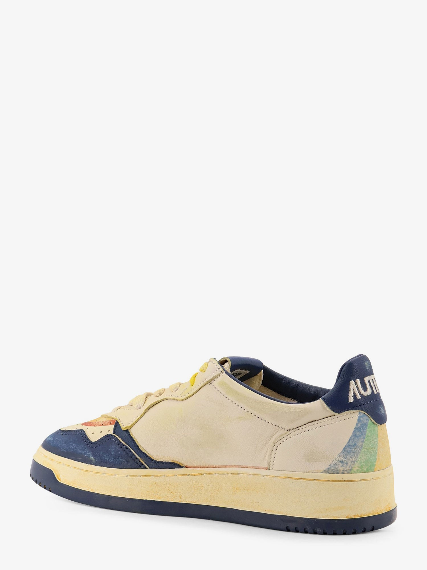 Autry Super Vintage Leather Low-Top Sneakers - 3