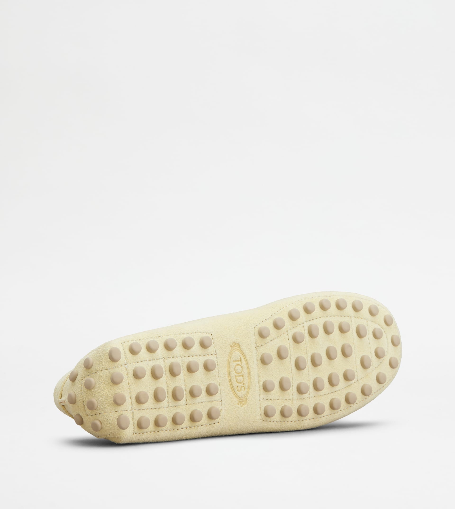 GOMMINO DRIVING SHOES IN SUEDE - YELLOW - 4