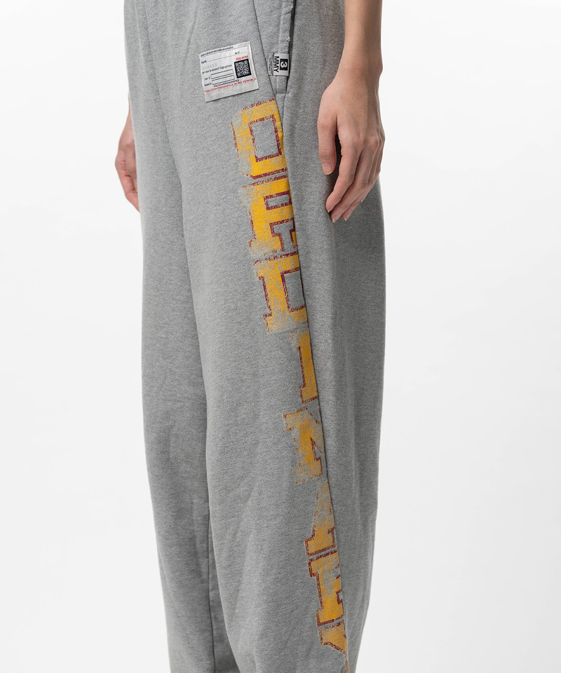 College Print Sweat Pants 14