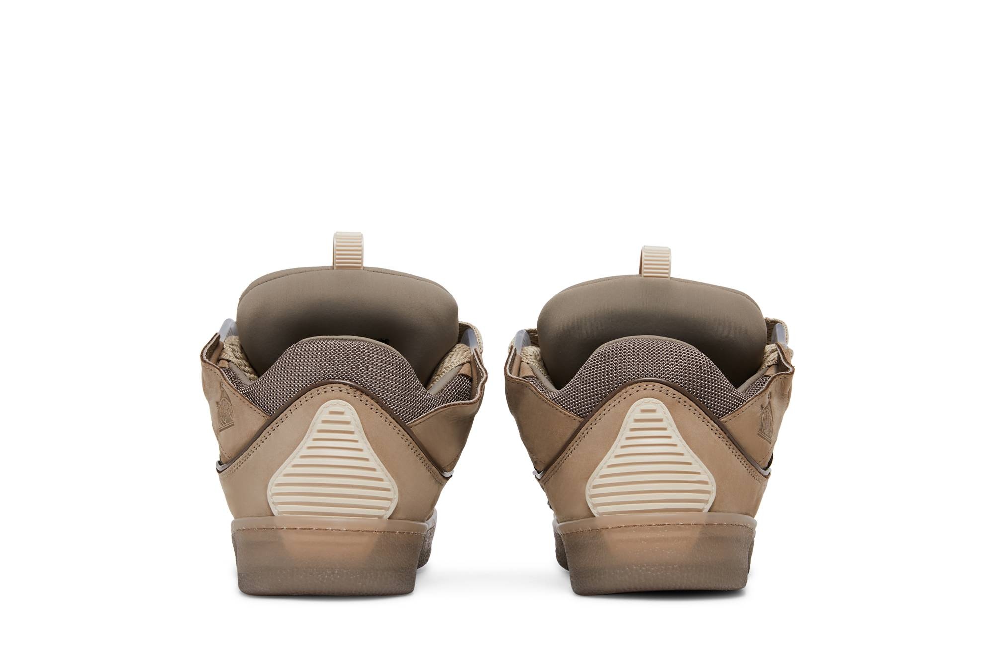 Lanvin Curb Sneakers 'Taupe' - 6