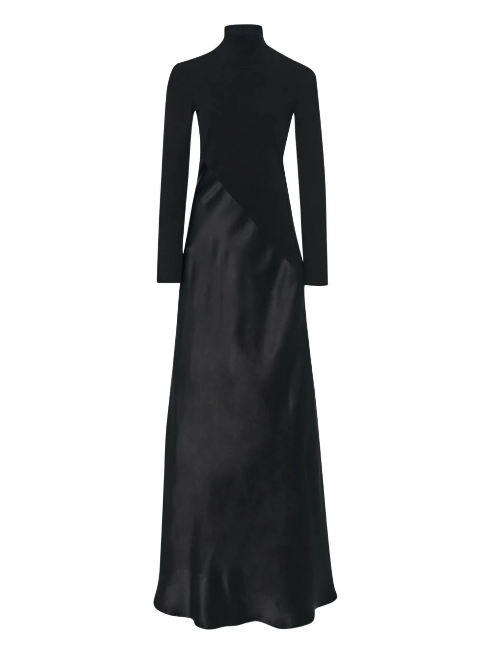 turtleneck maxi dress - 1