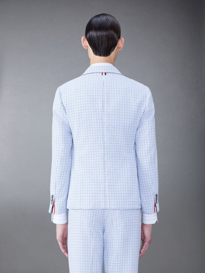 Thom Browne Check Crepe Classic Sport Coat outlook