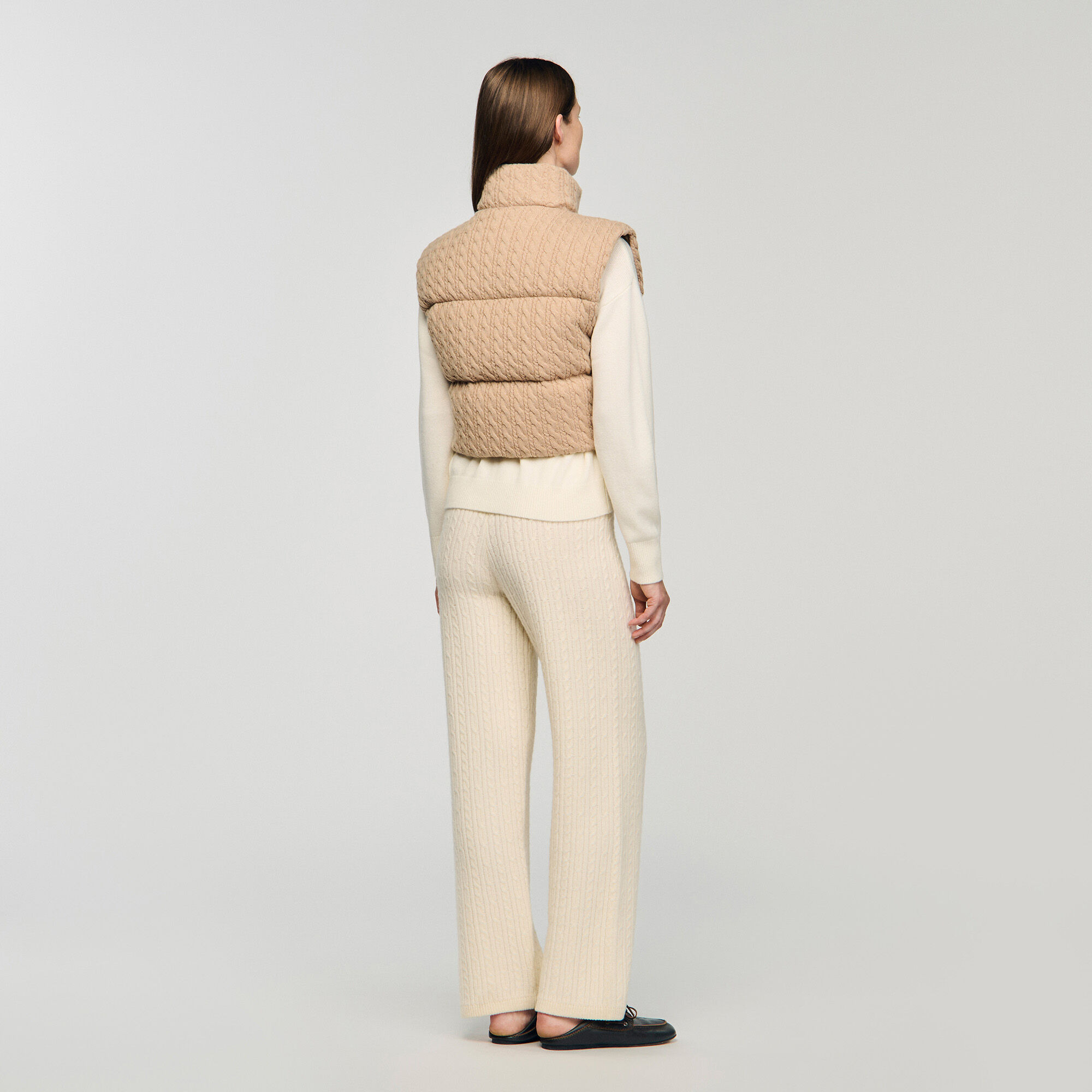 CROPPED SLEEVELESS PUFFER VEST - 5