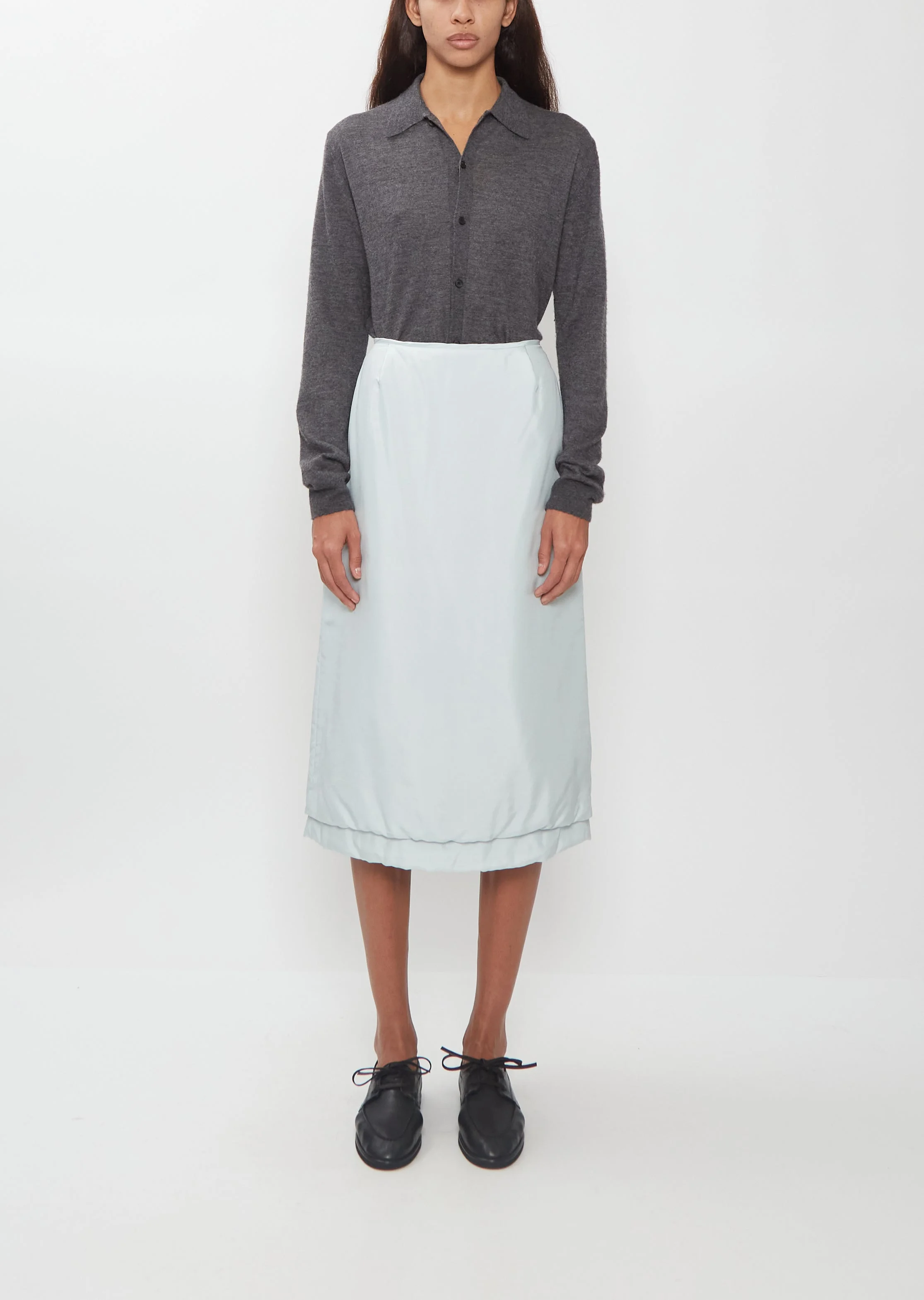 Light Silk Padded Skirt - 1