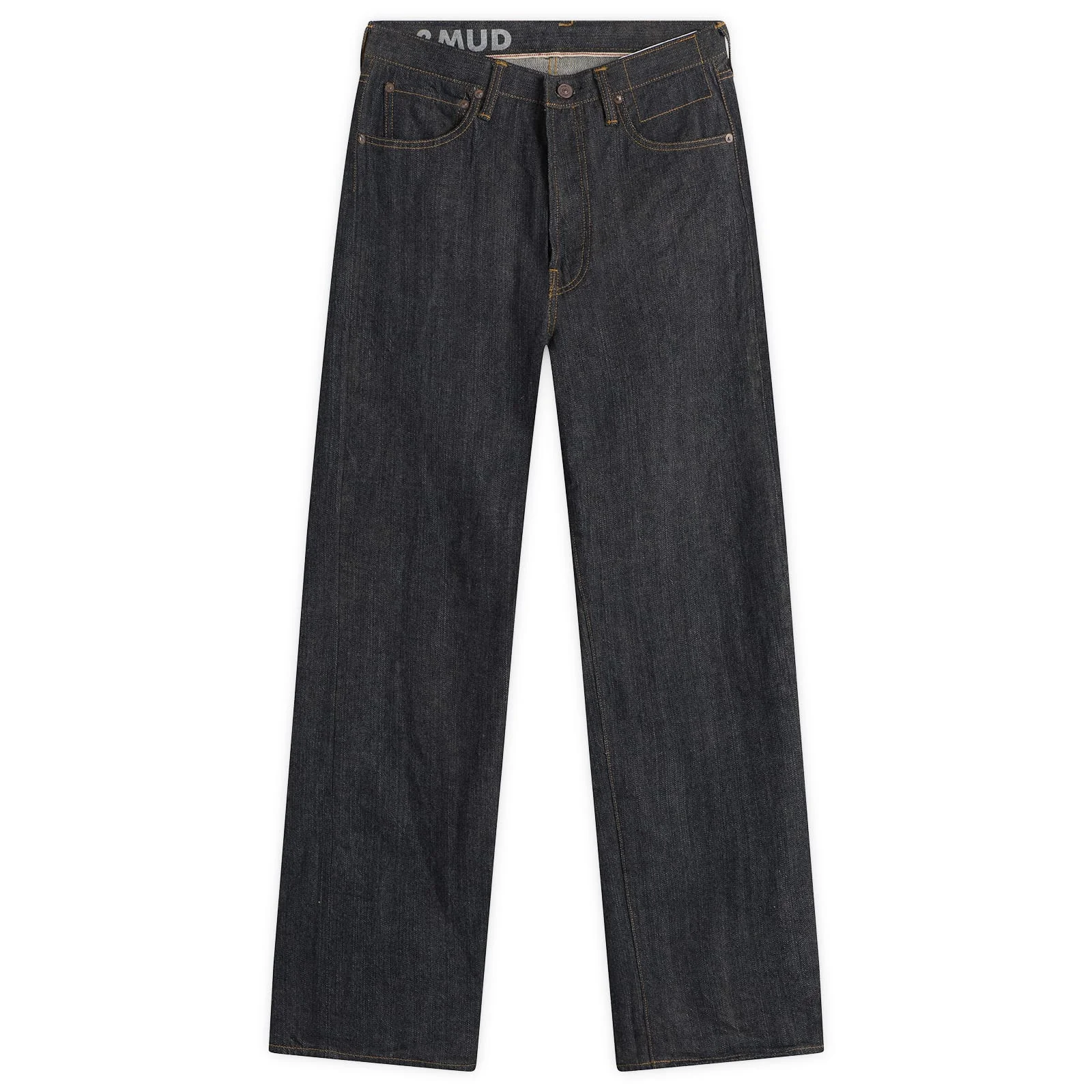 Visvim Social Sculpture 01 Wide Mud Jeans - 1