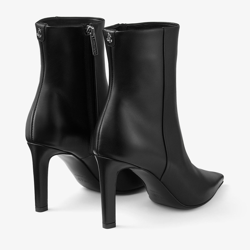 JIMMY CHOO Frankie Ankle Boot 85
Black Calf Leather Ankle Boots outlook