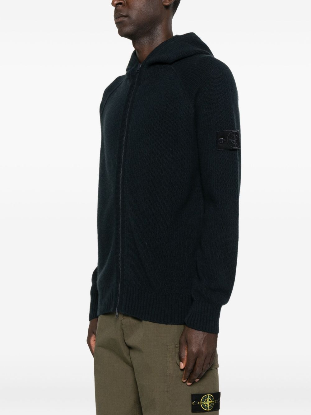 zip-up hoodie - 3