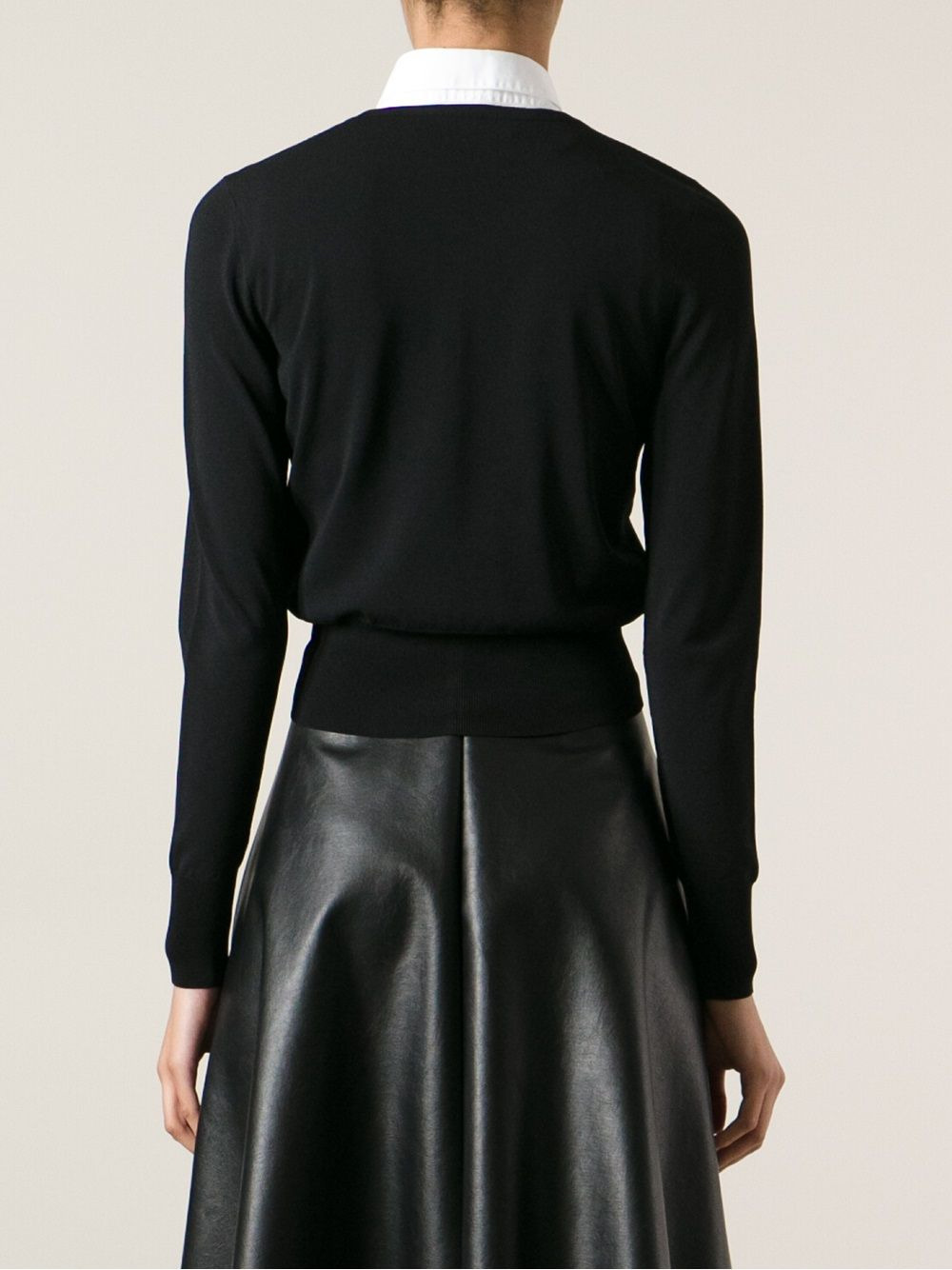 fitted cardigan - 4
