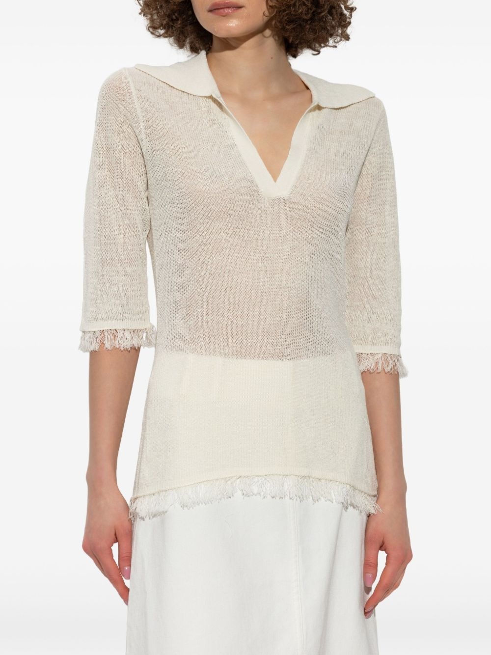 v-neck top - 3