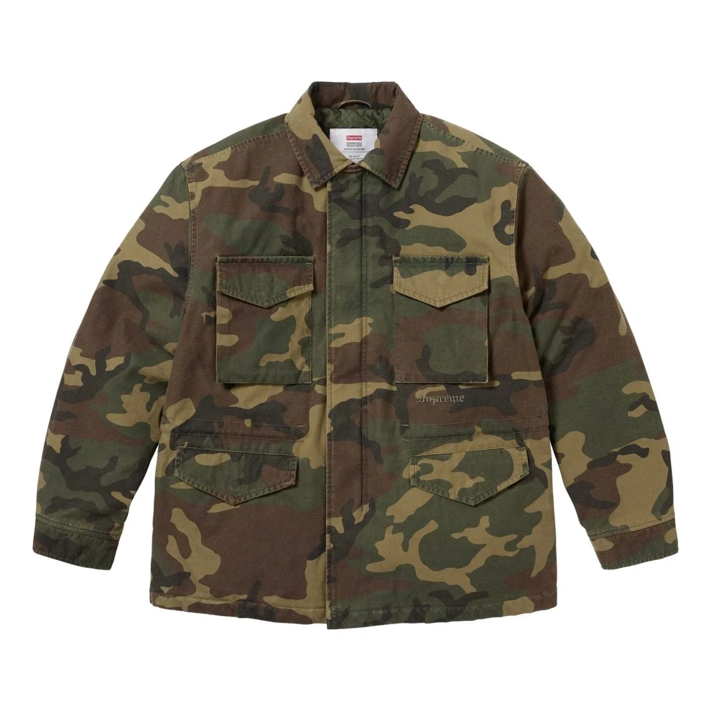 Supreme FW25 AOI Cross M52 Jacket 'Woodland Camo' FW25J91-WOODLAND-CAMO - 1