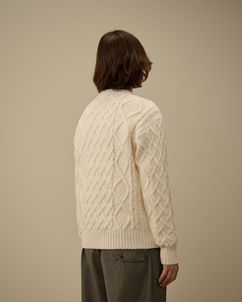 Wool Soft Shetland Crewneck Sweater 4